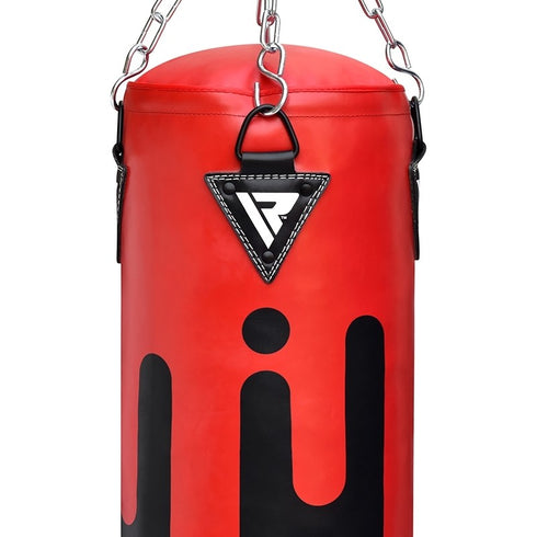 RDX PUNCH BAG & GLOVES SET/Blk/R-3